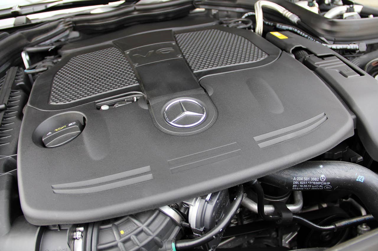2012 Mercedes C-Class Coupe engine
