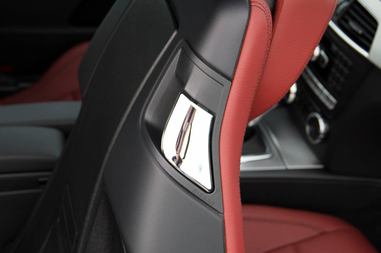 2012 Mercedes C-Class Coupe seat lever