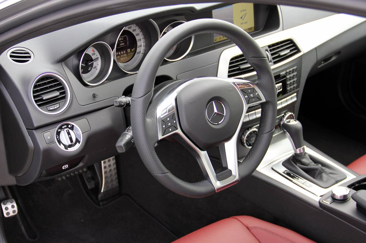 2012 Mercedes C-Class Coupe interior