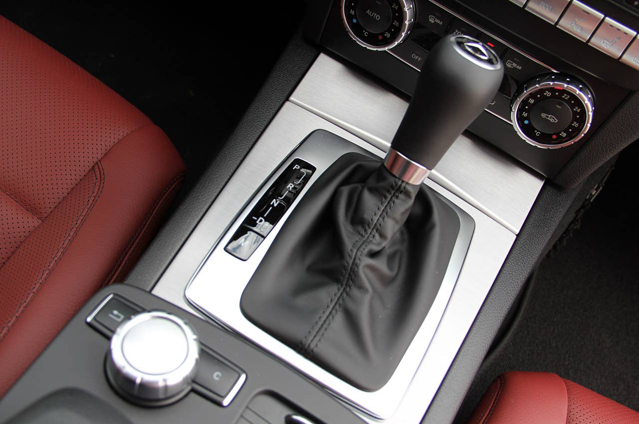 2012 Mercedes C-Class Coupe shifter