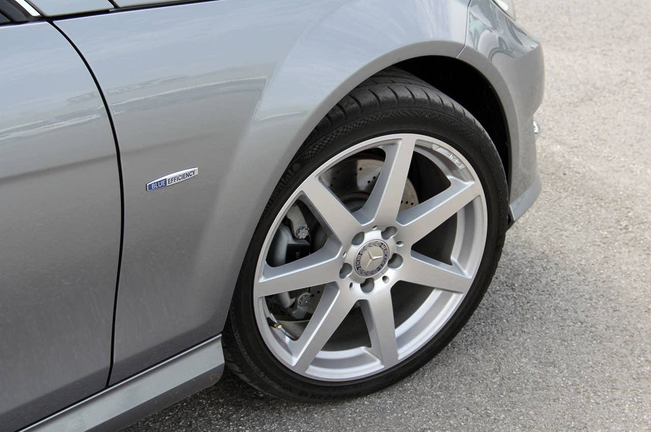 2012 Mercedes C-Class Coupe wheel