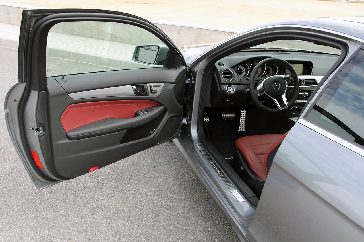 2012 Mercedes C-Class Coupe interior