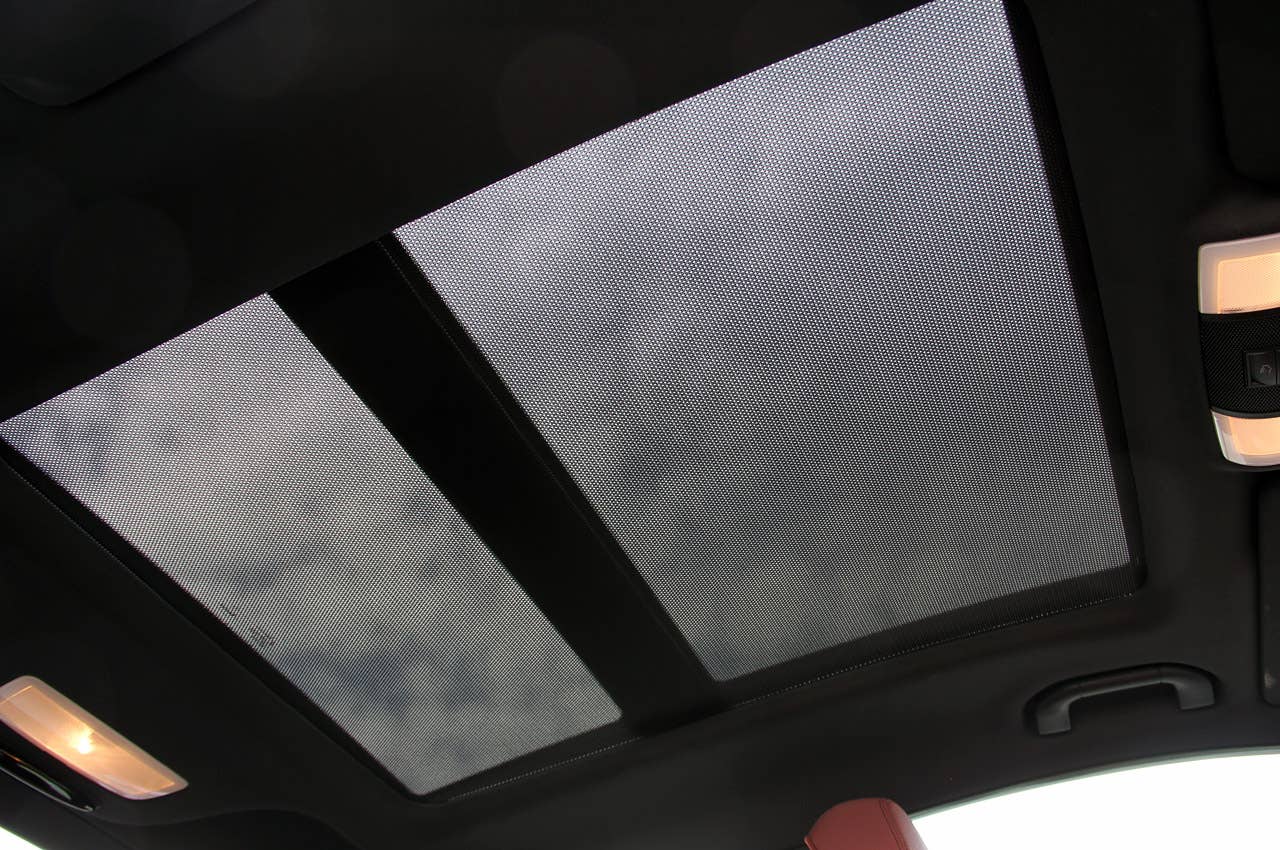 2012 Mercedes C-Class Coupe sunroof