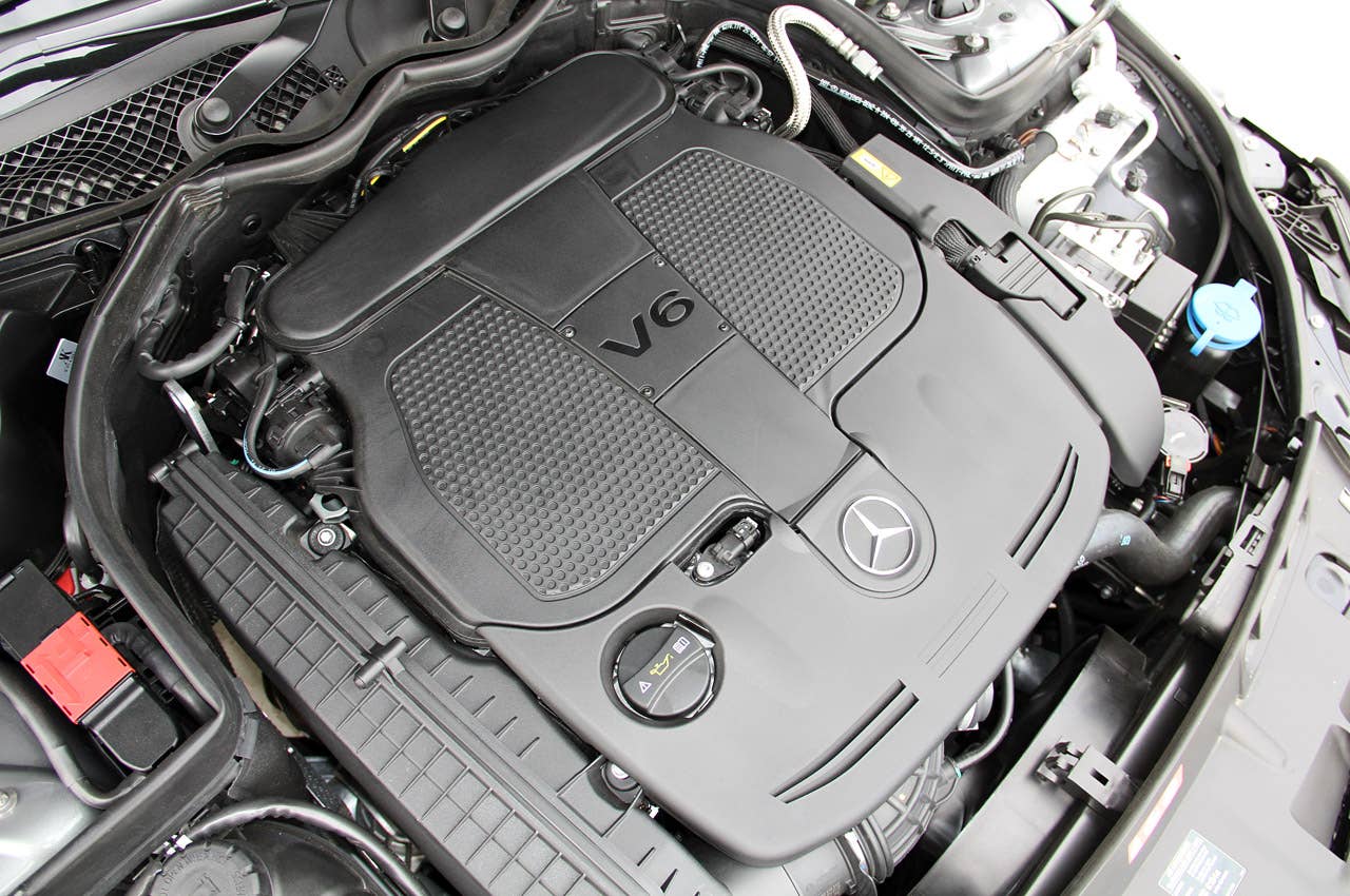 2012 Mercedes C-Class Coupe engine