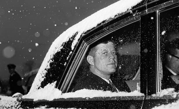 President Kennedy departs Andrews Air Force Base on Dec. 9, 1961.