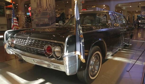 The presidential limousine at The Henry Ford.