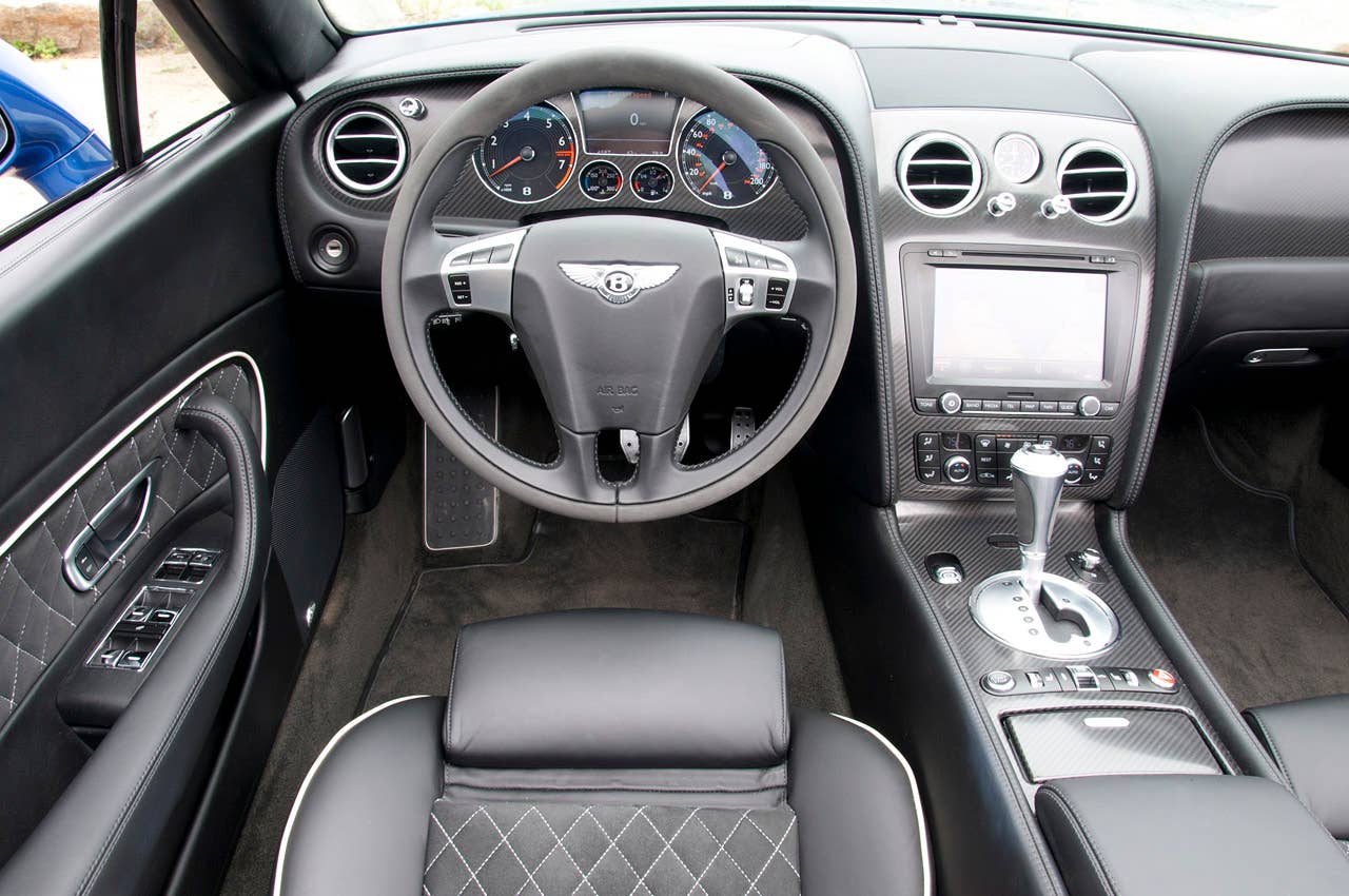 2012 Bentley Continental Supersports Convertible interior