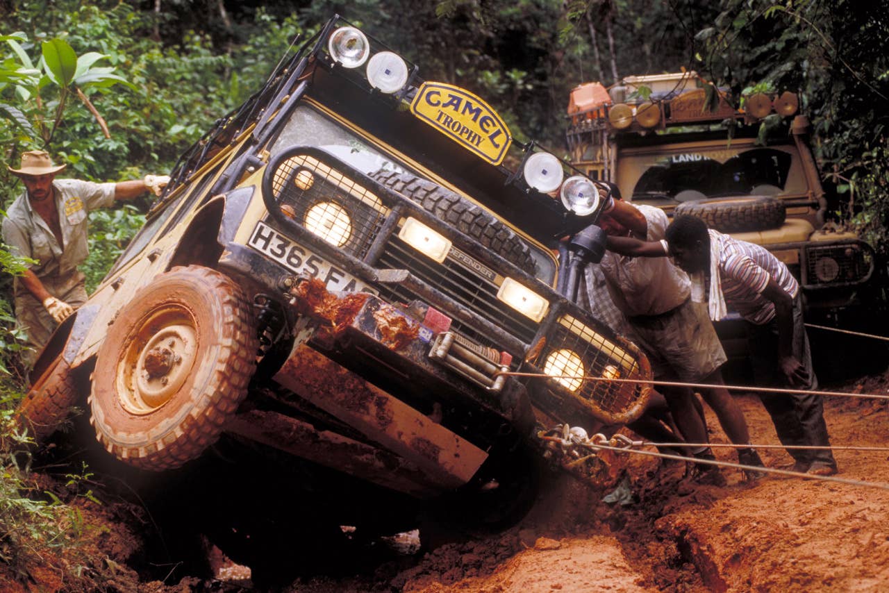 Land Rover Defender Camel Trophy