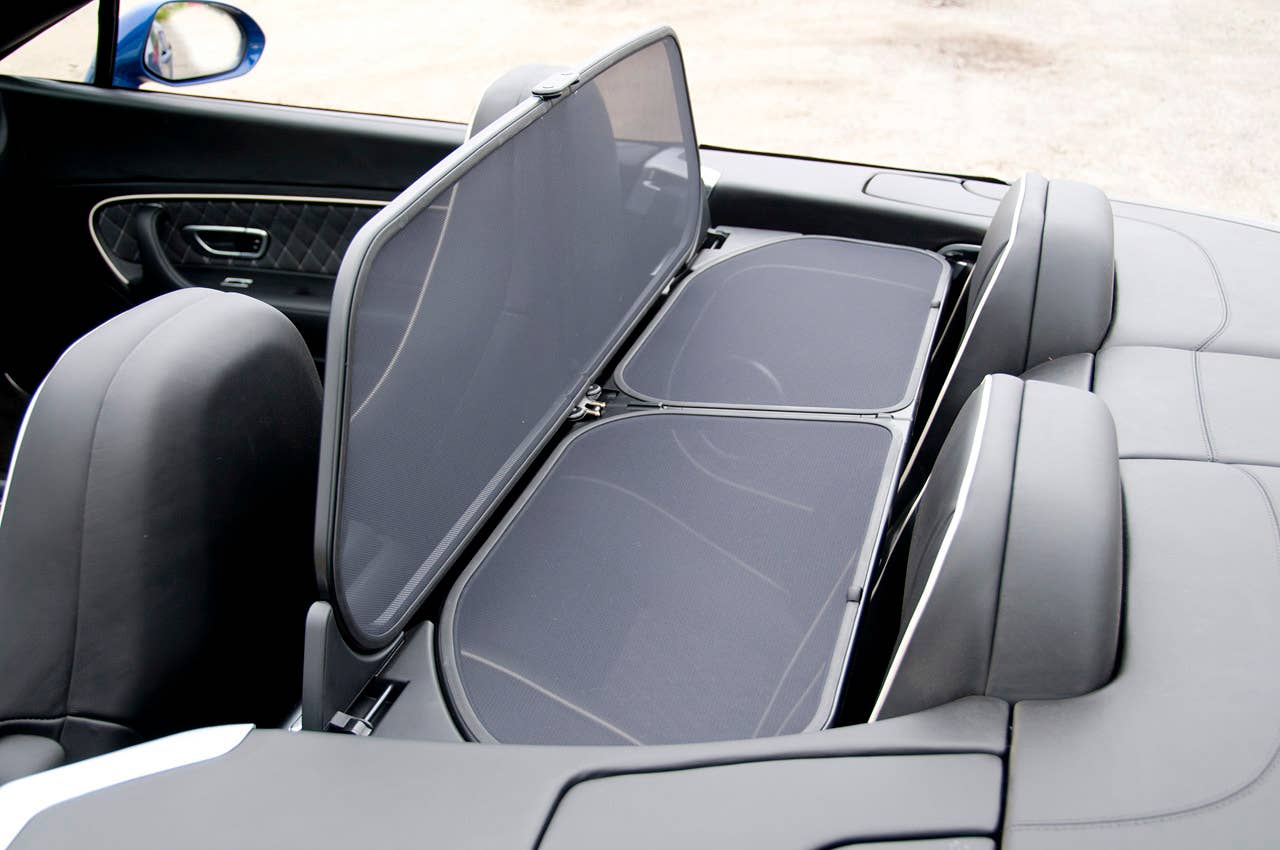 2012 Bentley Continental Supersports Convertible wind deflector