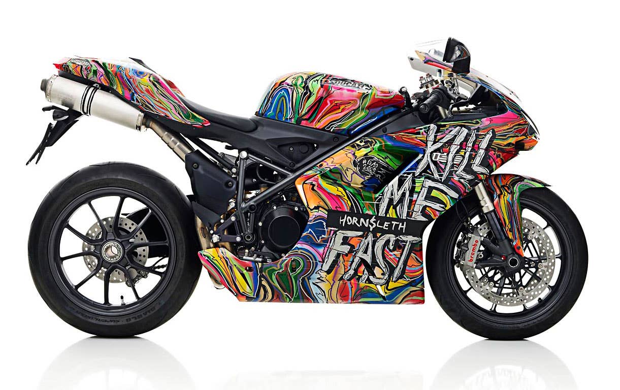 Kristian van Hornsleth"Kill Me Fast" Ducati collection