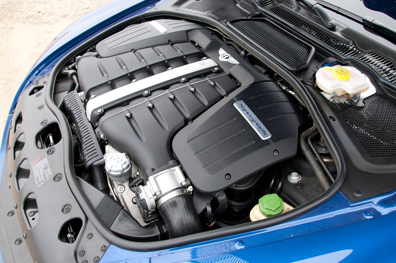2012 Bentley Continental Supersports Convertible engine