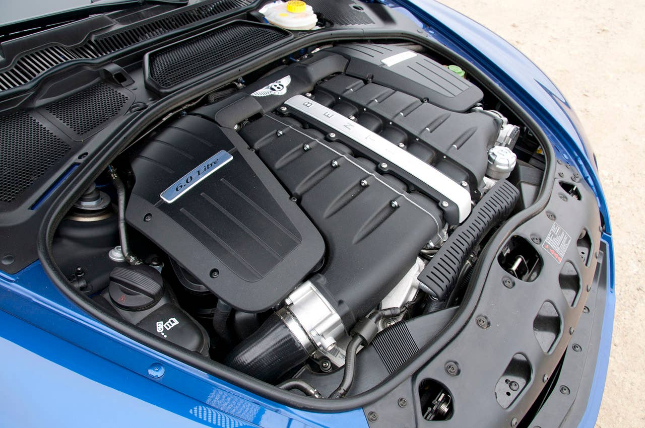 2012 Bentley Continental Supersports Convertible engine