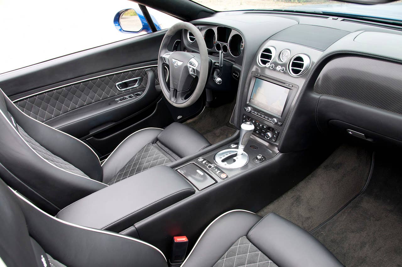 2012 Bentley Continental Supersports Convertible interior