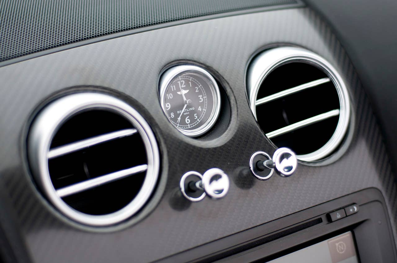2012 Bentley Continental Supersports Convertible dash clock
