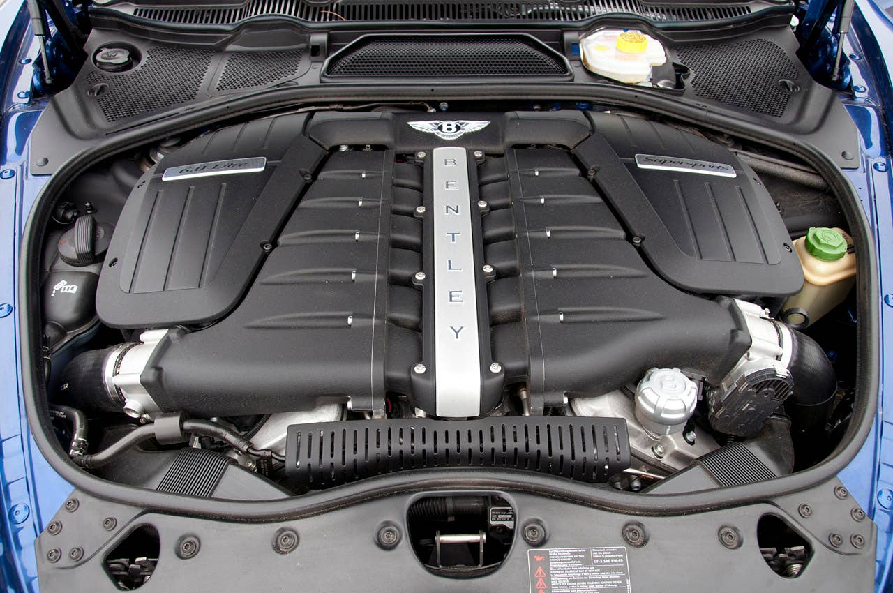 2012 Bentley Continental Supersports Convertible engine
