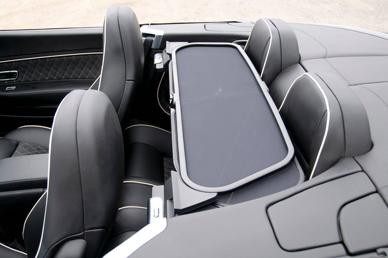 2012 Bentley Continental Supersports Convertible wind deflector