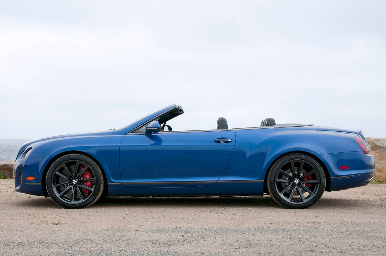 2012 Bentley Continental Supersports Convertible side view