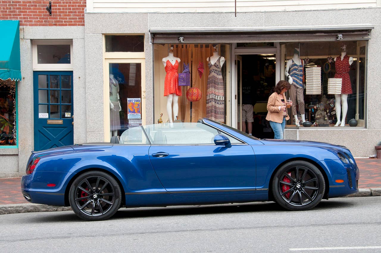 2012 Bentley Continental Supersports Convertible side view