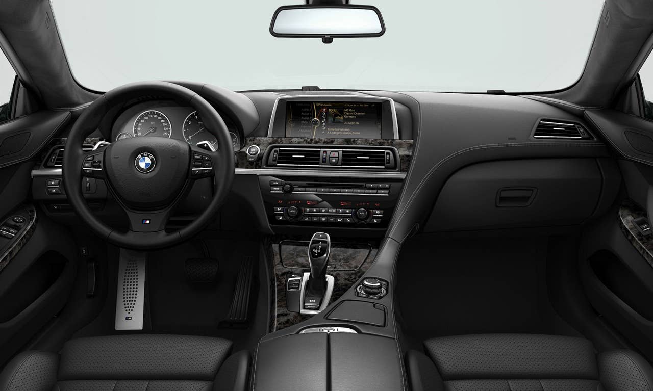 2013 BMW 650i Coupe Frozen Silver Edition interior
