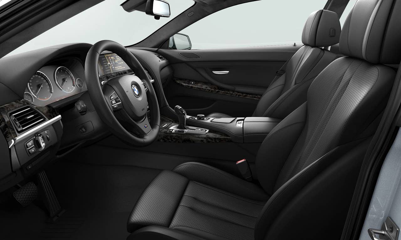 2013 BMW 650i Coupe Frozen Silver Edition interior