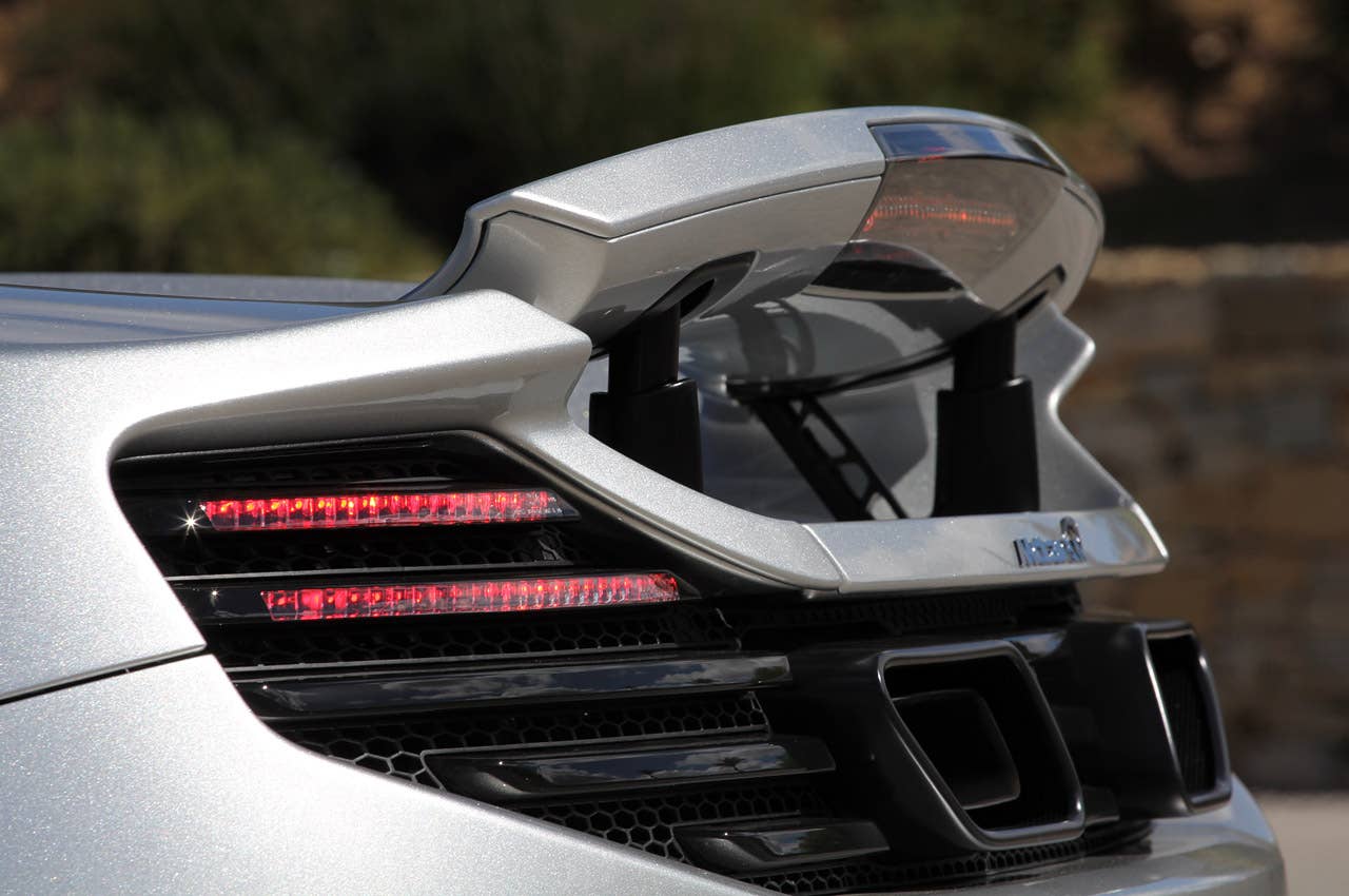 2013 McLaren MP4-12C Spider rear spoiler