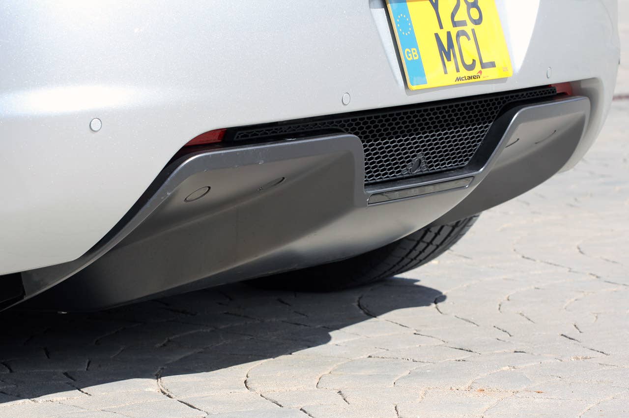 2013 McLaren MP4-12C Spider rear diffuser