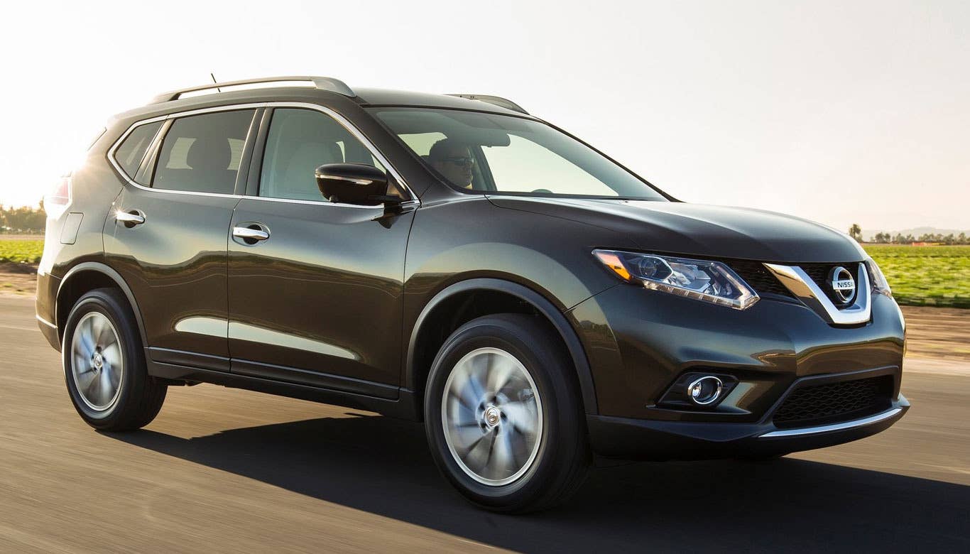 Days To Turn: 11  Sticker Price: $22,490 - $29,420 Invoice Price: $20,896 - $27,320 Fuel Economy: 26 mpg City, 33 mpg Highway  Consumers seem to enjoy the new look of the 2014Nissan Rogue, as the crossover is only sitting on dealer lots for 11 days before it goes home with a new family. In addition to a new exterior design, the Rogue has a nice roomy interior and is quite fuel efficient for a car its size, achieving an EPA-estimated 33 mpg on the highway.  Research the Nissan Rogue Nissan Rogue Photos & Information Nissan Rogue Best Deals Nissan Rogue Local Dealer Price Quote