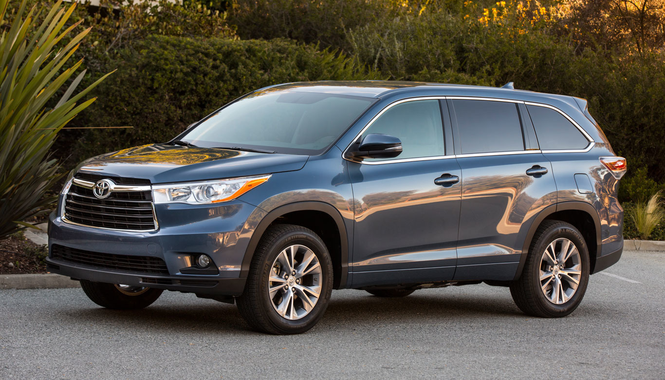 Days To Turn: 7 Sticker Price: $29,215 - $43,590 Invoice Price: $26,673 - $39,798 Fuel Economy: 20 mpg City, 25 mpg Highway Totally redesigned for 2014, theToyota Highlander is a great option for the family on the go, as it can seat up to eight passengers, employs a handsome new exterior design and can be had with a wealth of luxury and tech options. The new Highlander is proving to be popular, as it only takes 7 days for one to sell. Research the Toyota Highlander Toyota Highlander Photos & Information Toyota Highlander Specs Toyota Highlander Local Dealer Price Quote