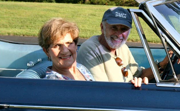 Gerry and his wife take the Oldsmobile Jetstar 88 for a spin.