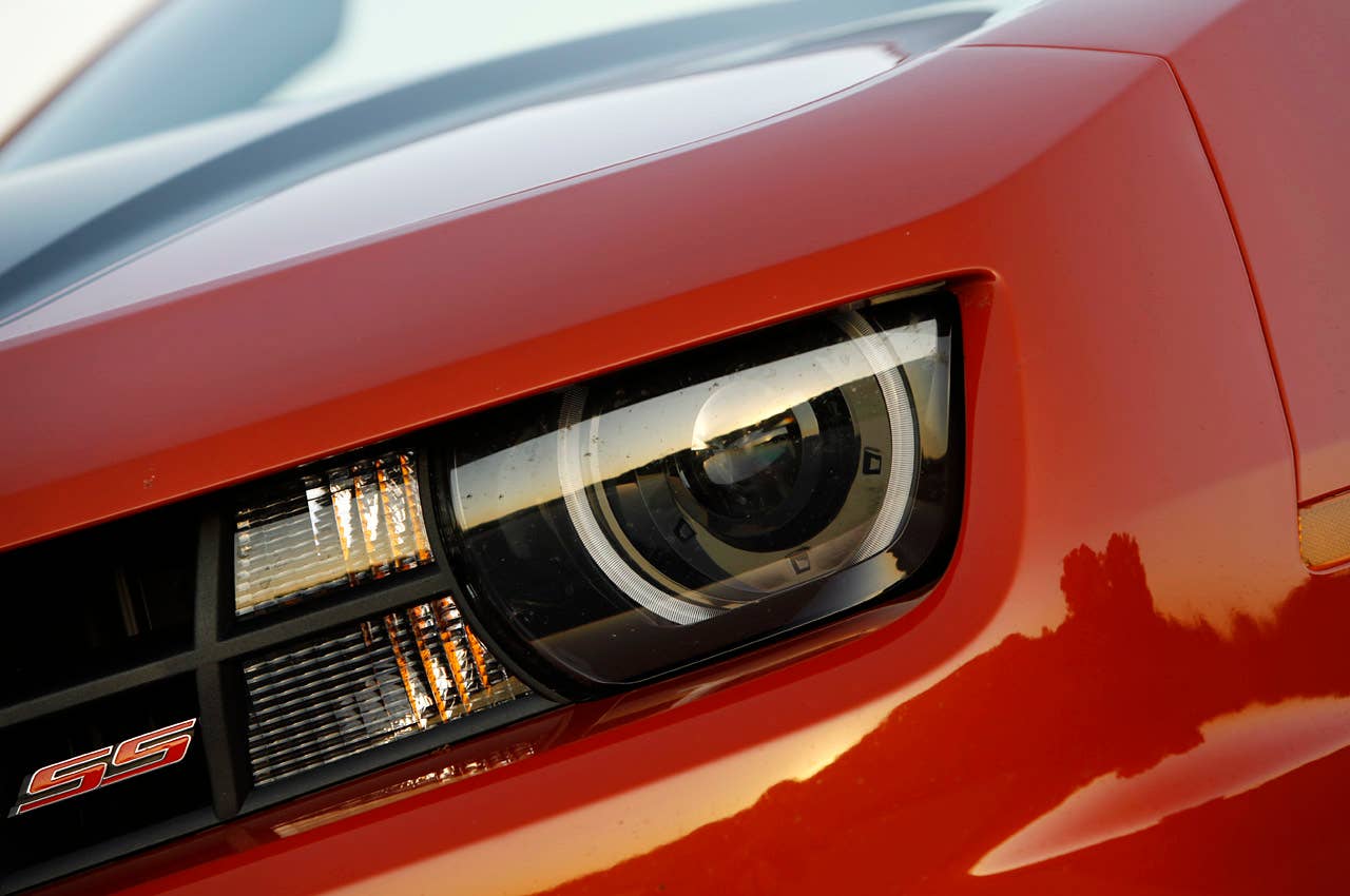 2011 Chevrolet Camaro SS Convertible headlight