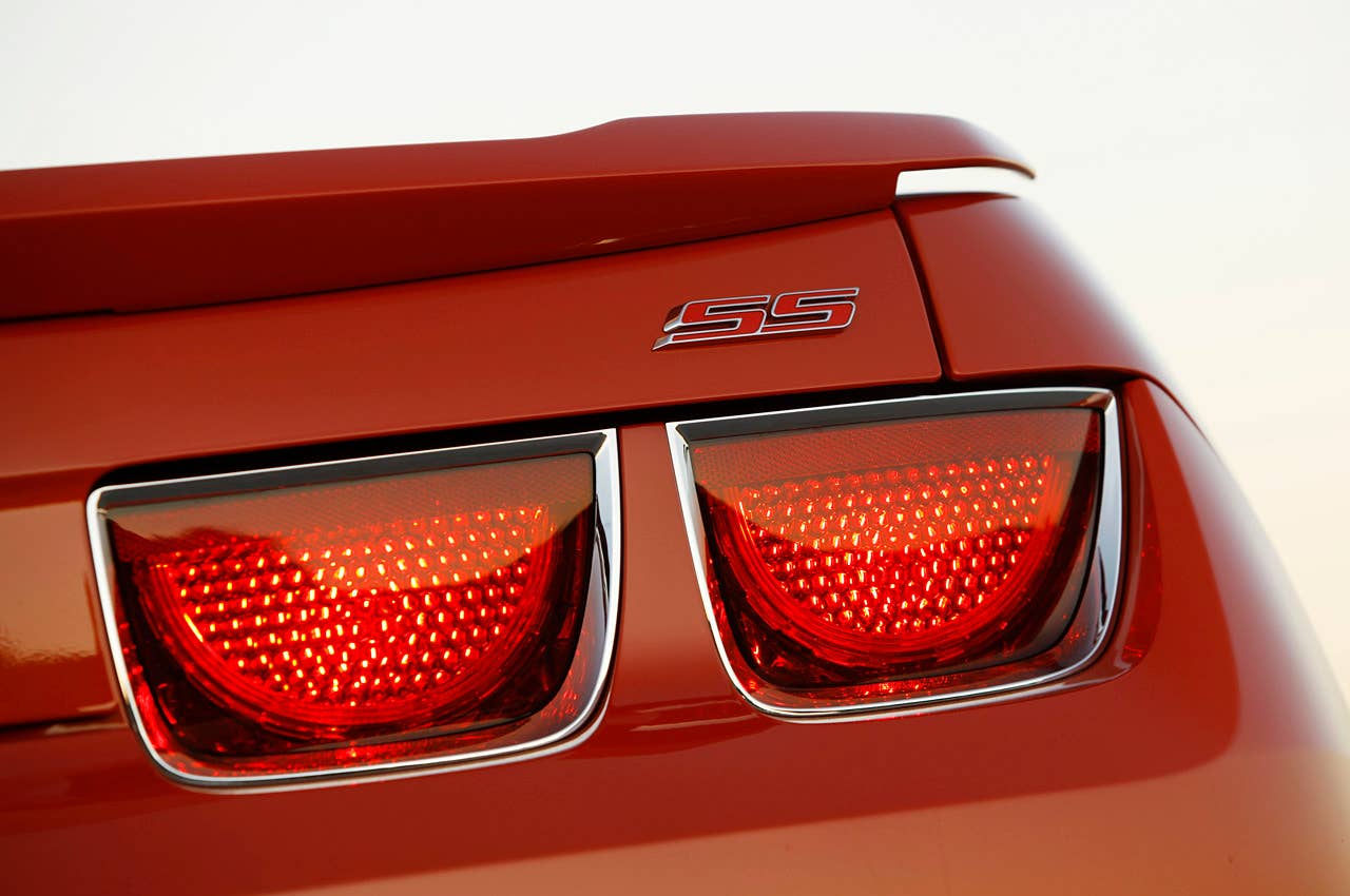 2011 Chevrolet Camaro SS Convertible taillights