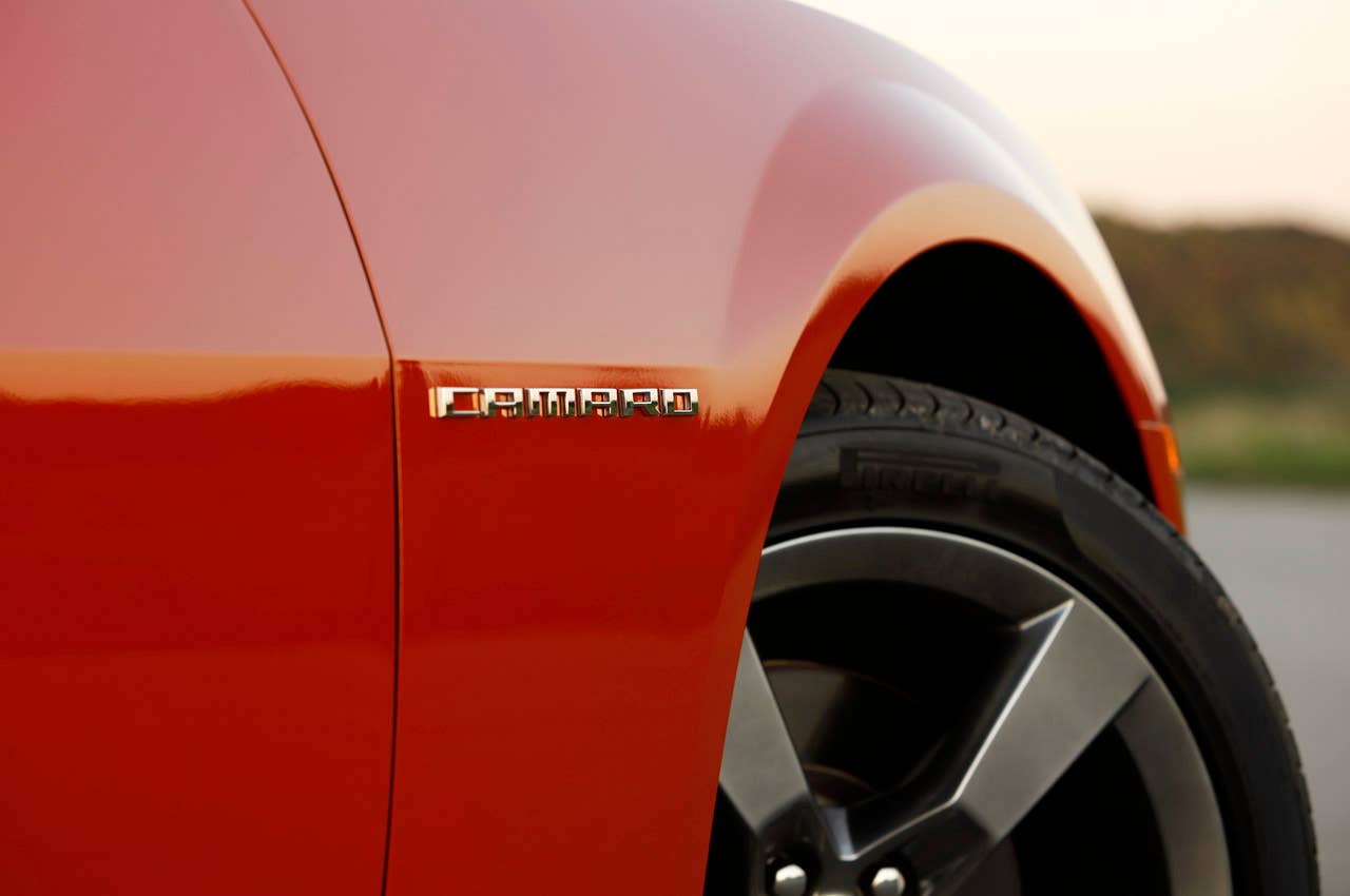 2011 Chevrolet Camaro SS Convertible badge