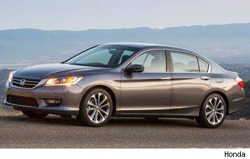 Sticker Price: $21,680 - $33,430 Invoice Price: $19,849 - $30,567 Fuel Economy: 24 mpg City, 34 mpg Highway  TheAccord is one of our favorite sedans, and it’s hard to argue with its decades-long track record of consistent reliability. The latest Accord is also more fun to drive and fuel efficient than previous iterations.  CarFinance.com says the five-year ownership cost for an Accord is $48,081. It wins points for the cheap cost of insurance and should hold its value more than the other cars on the list.  Research the Honda Accord Honda Accord Photos & Information Honda Accord Best Deals Honda Accord Local Dealer Price Quote