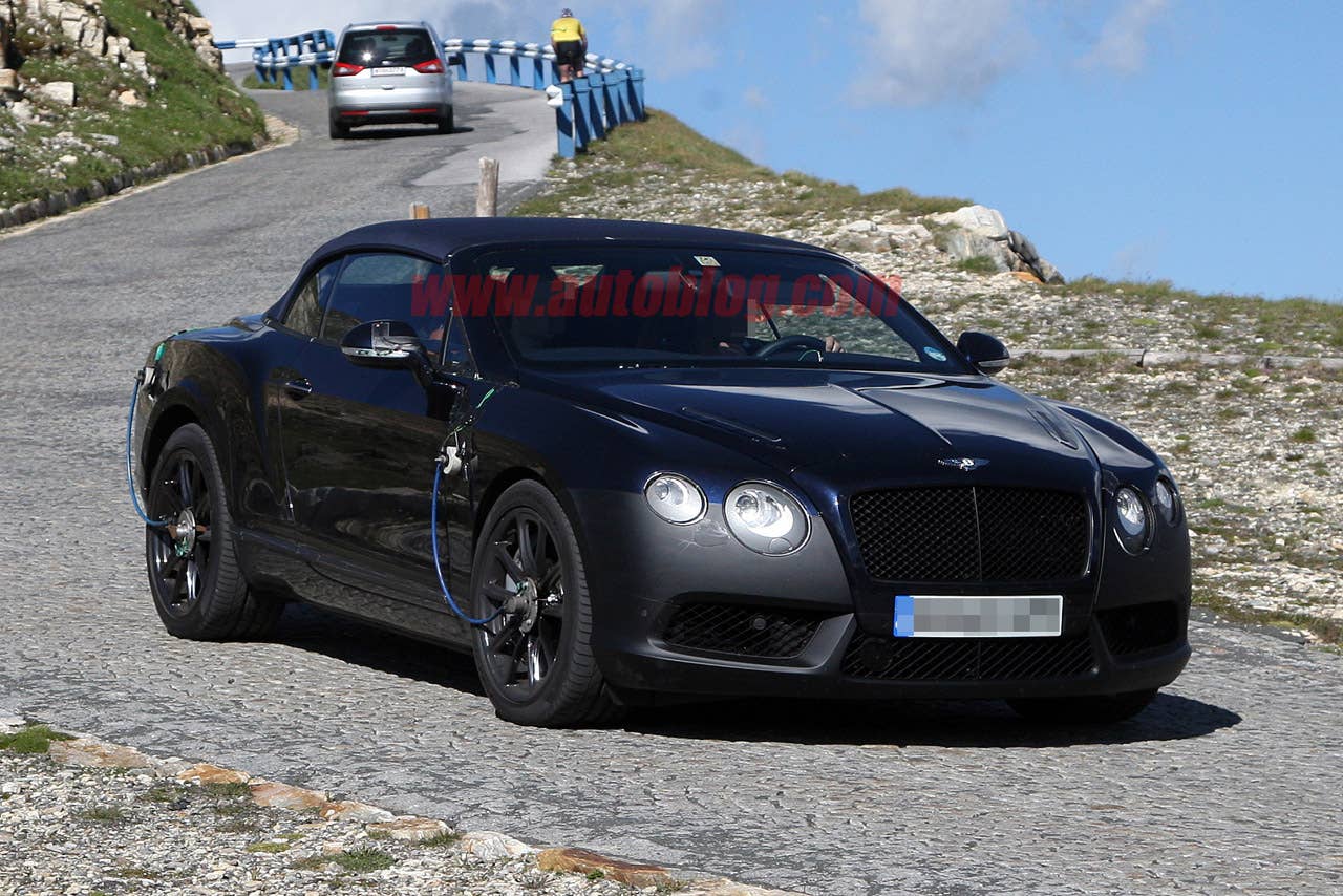 Spy Shots: Bentley Continental GTC Speed
