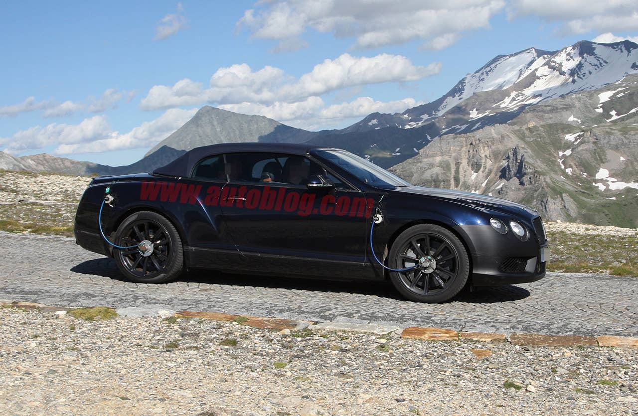 Spy Shots: Bentley Continental GTC Speed