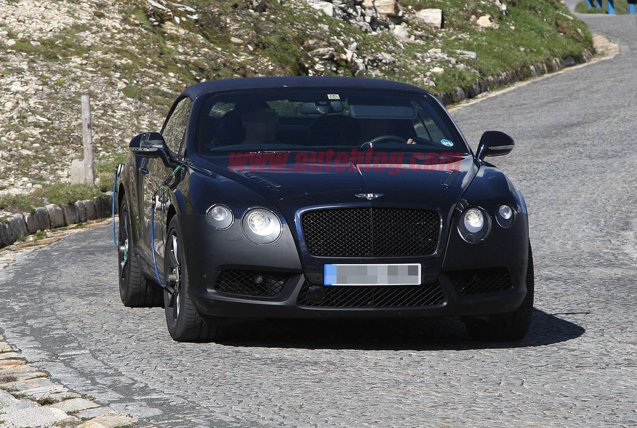 Spy Shots: Bentley Continental GTC Speed