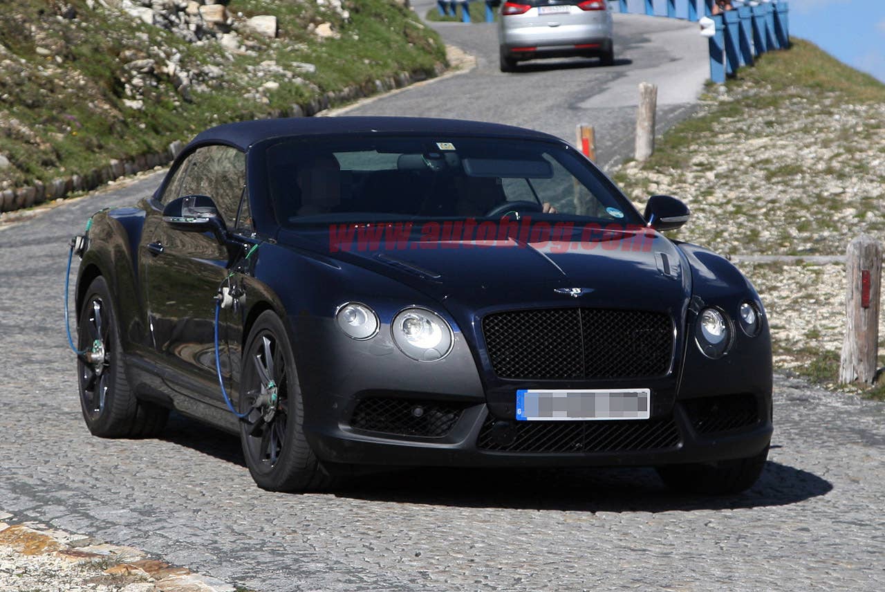 Spy Shots: Bentley Continental GTC Speed
