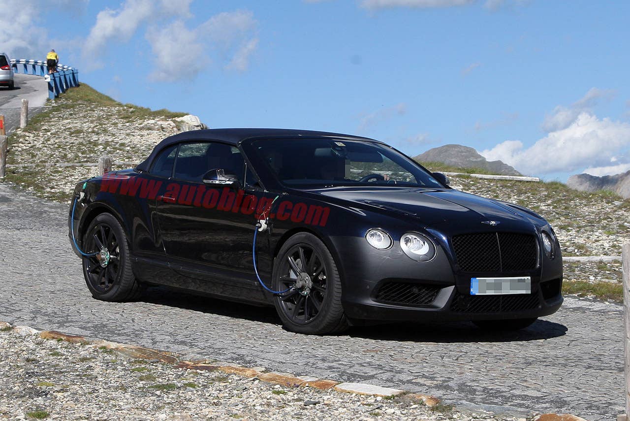 Spy Shots: Bentley Continental GTC Speed