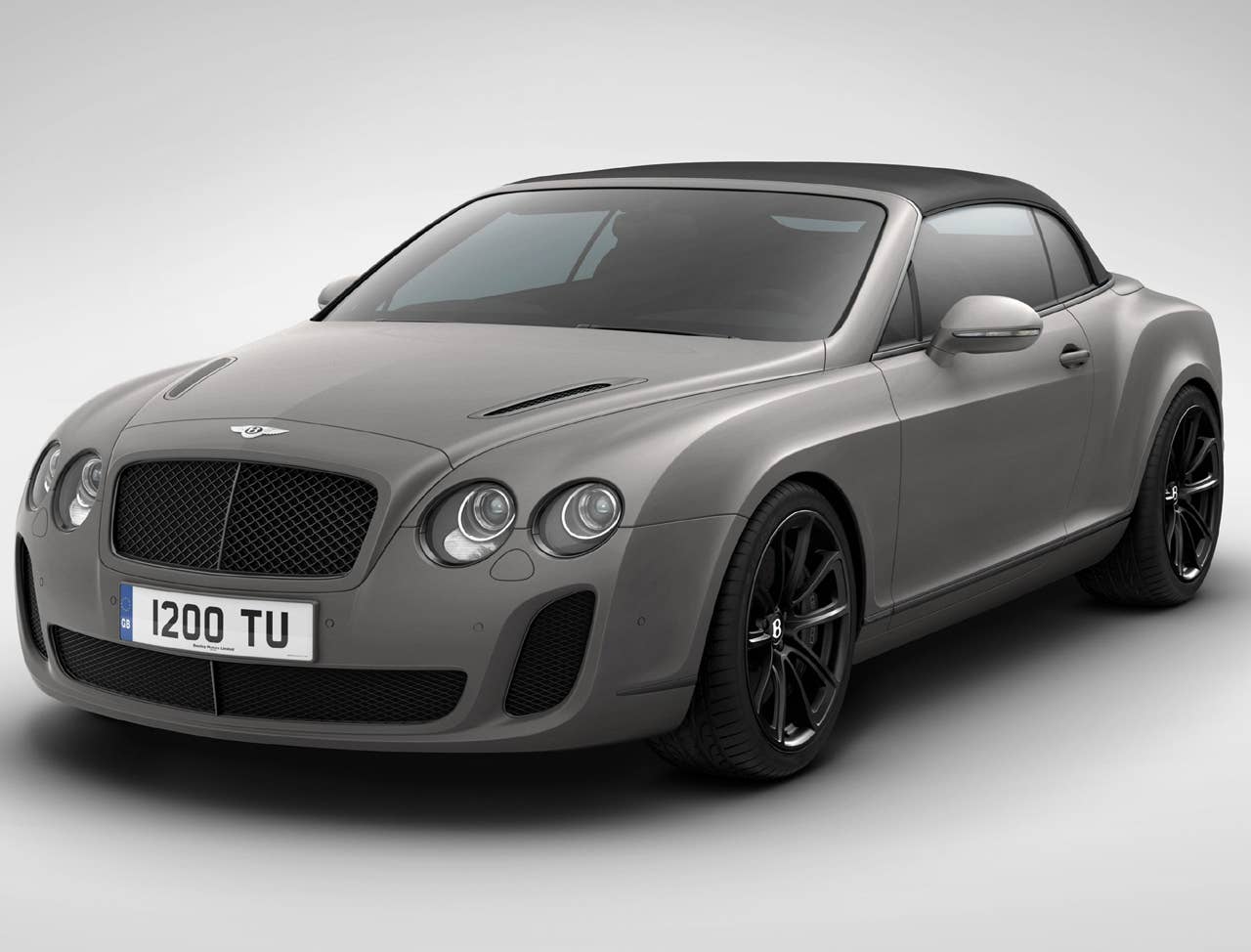 Bentley Ice Speed Record front Quartzite