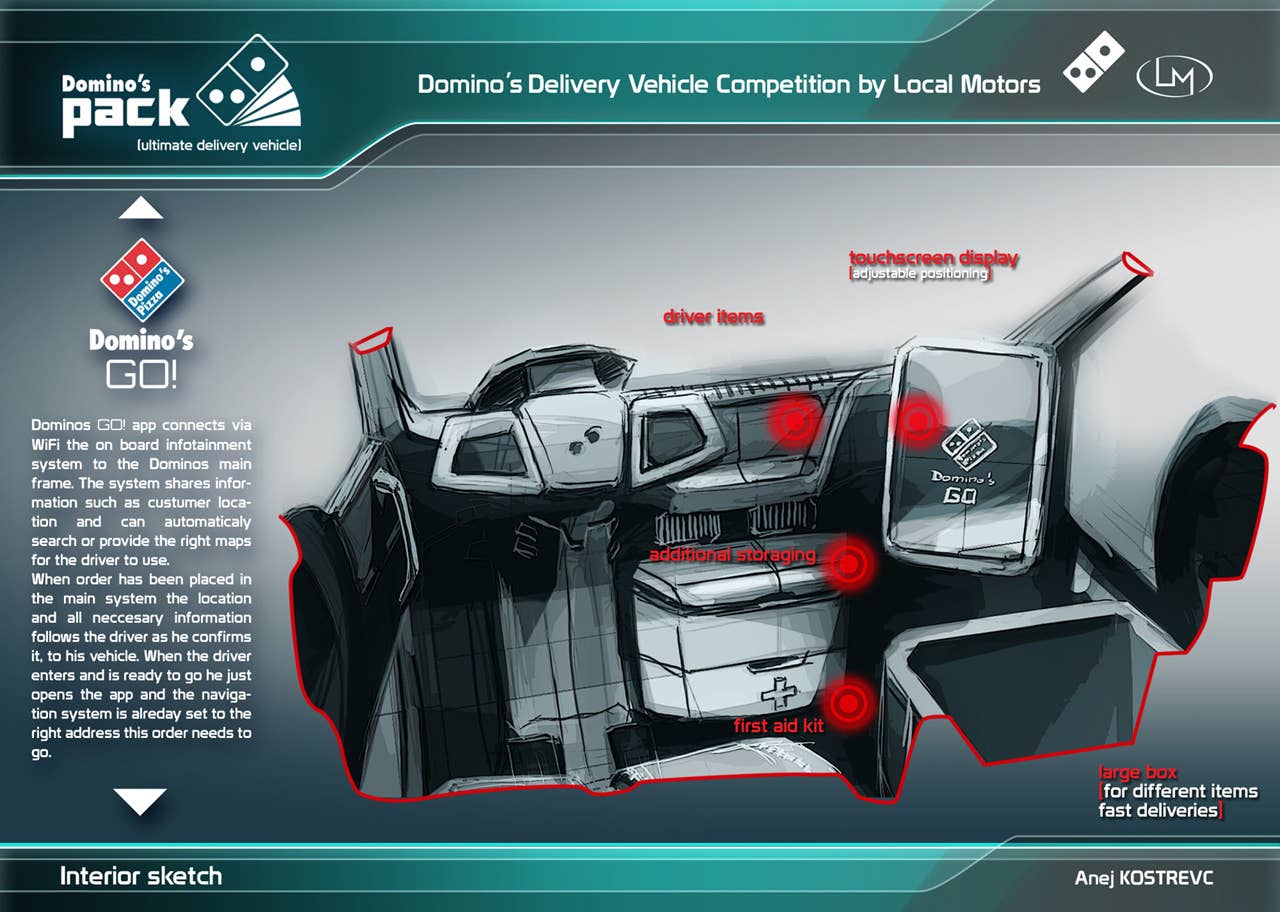 1st place: Domino's Pack