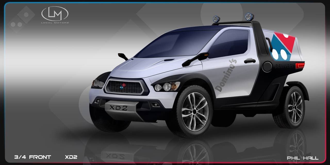 2nd place: Xtreme Dominos Delivery Vehicle - XD2