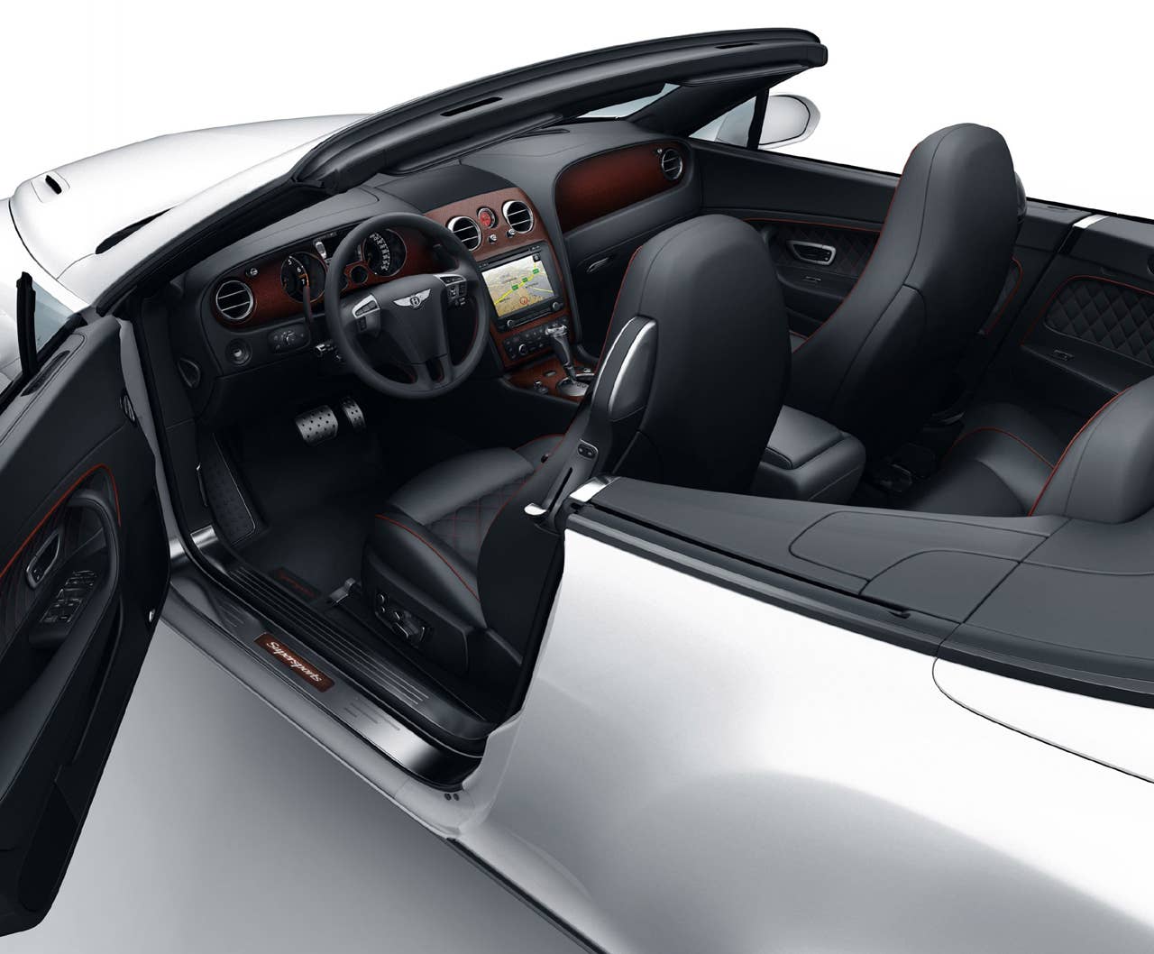 Bentley Ice Speed Record interior