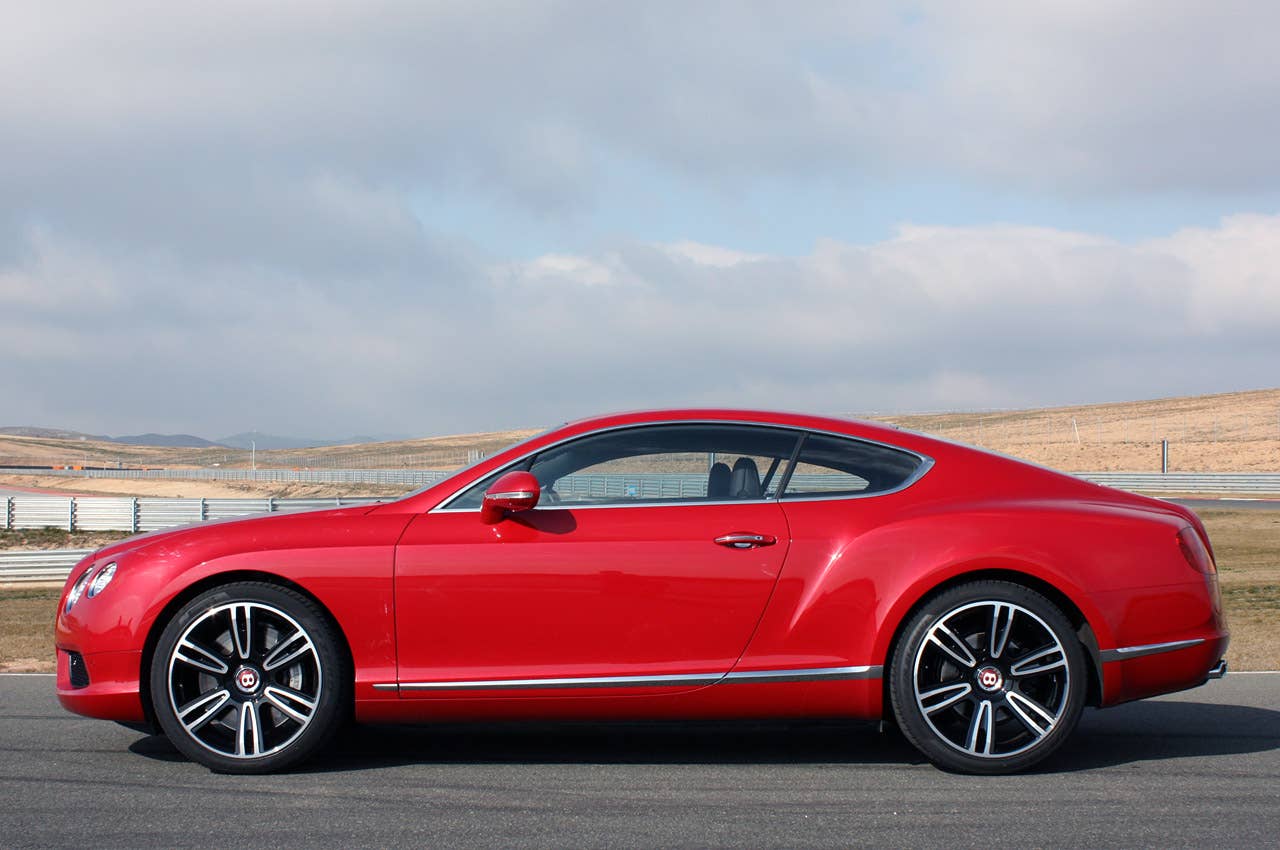 2013 Bentley Continental GT V8 side view
