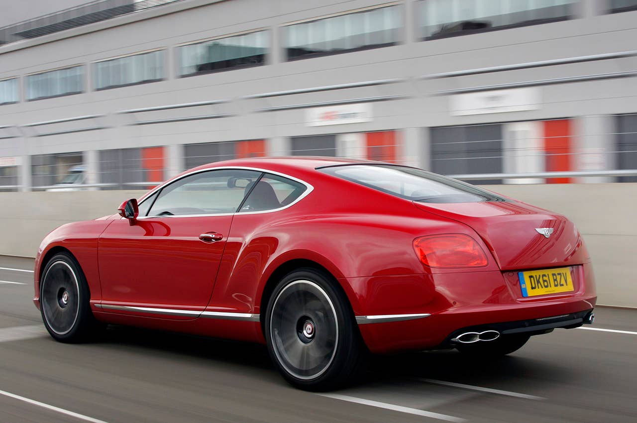 2013 Bentley Continental GT V8 driving