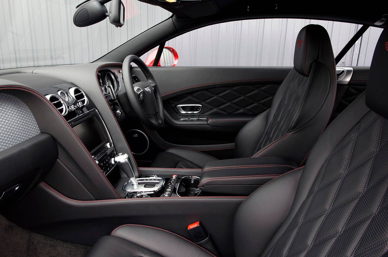 2013 Bentley Continental GT V8 interior