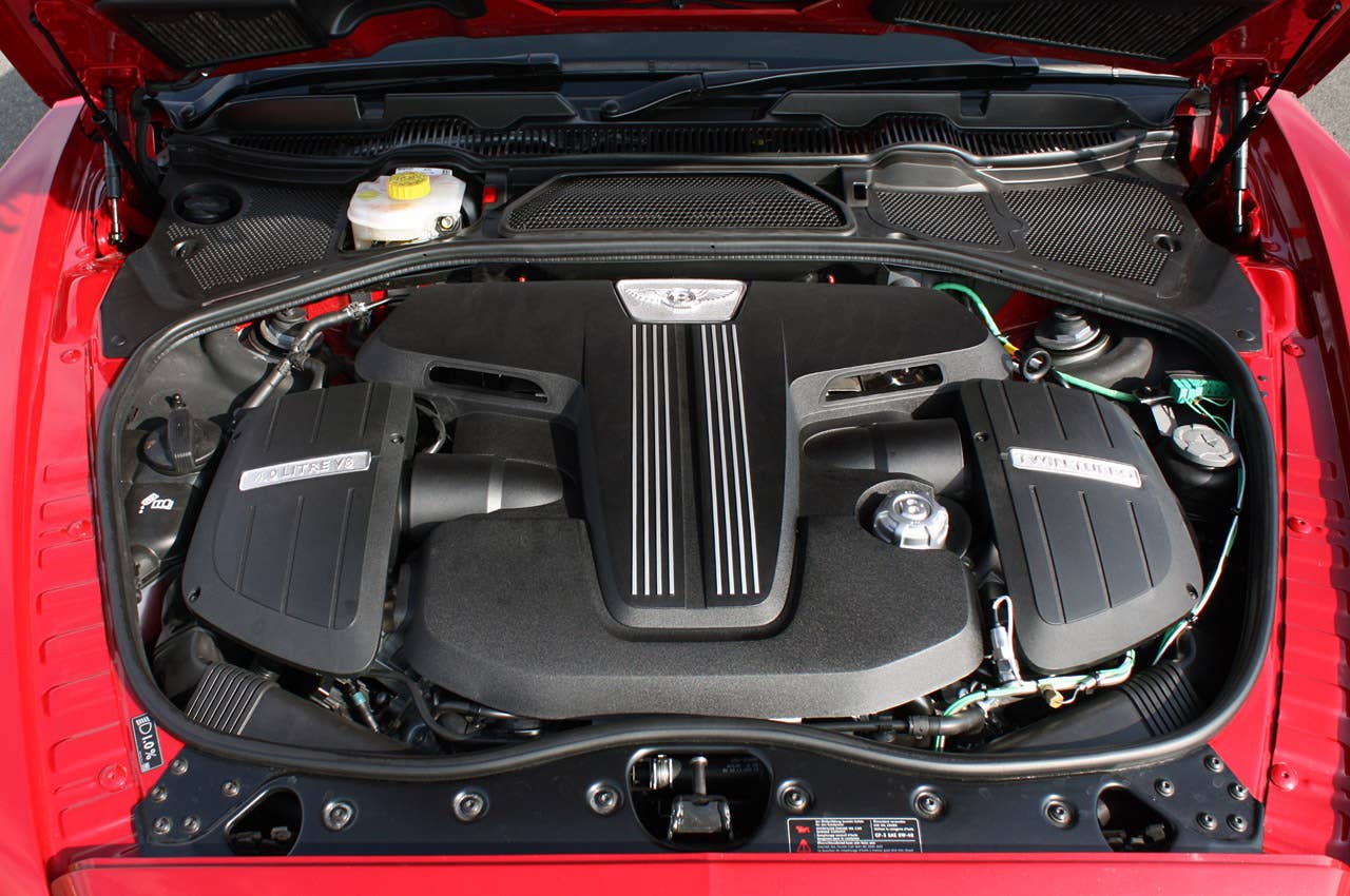 2013 Bentley Continental GT V8 engine