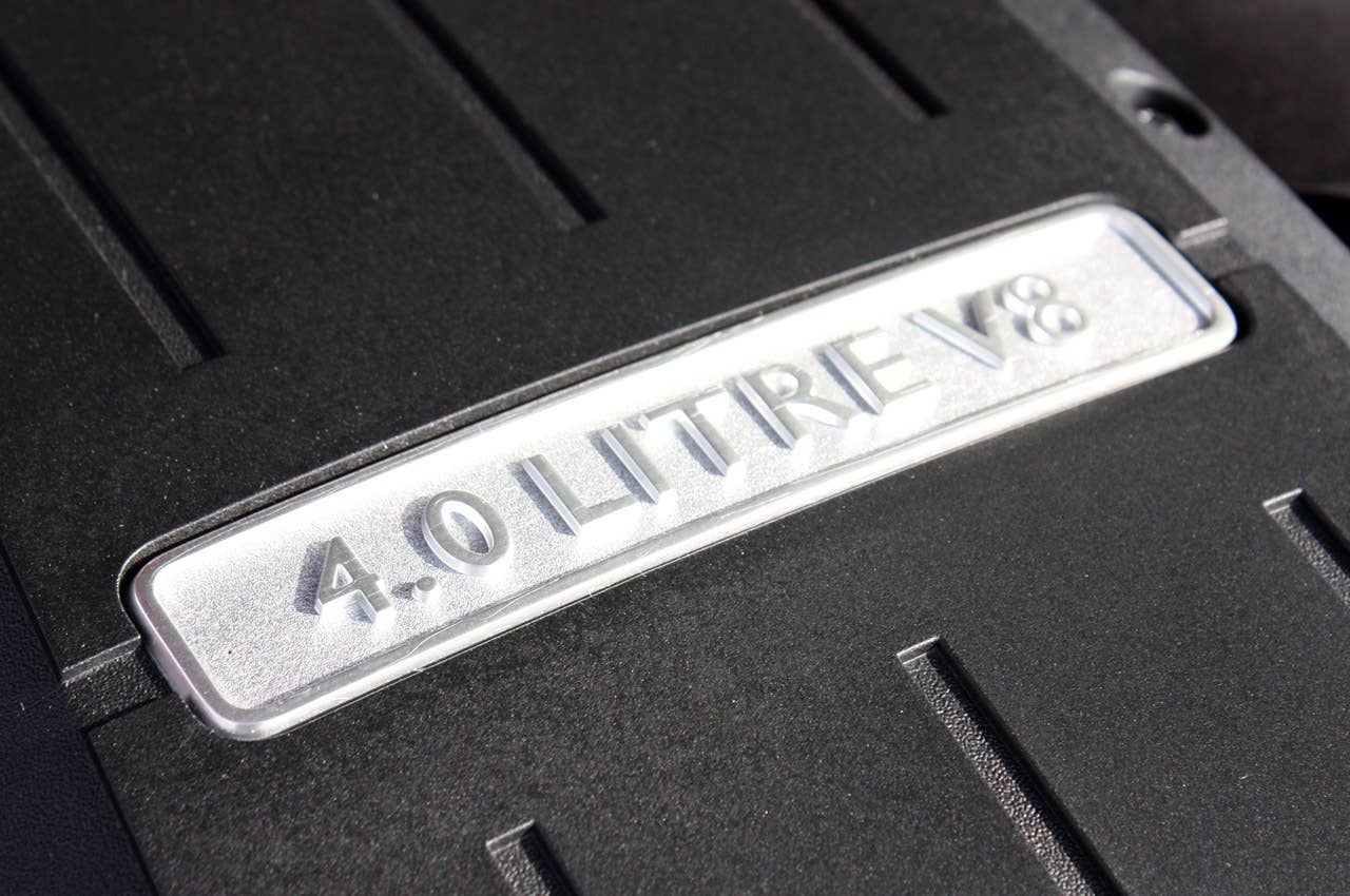 2013 Bentley Continental GT V8 engine detail