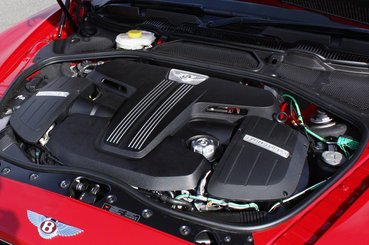 2013 Bentley Continental GT V8 engine