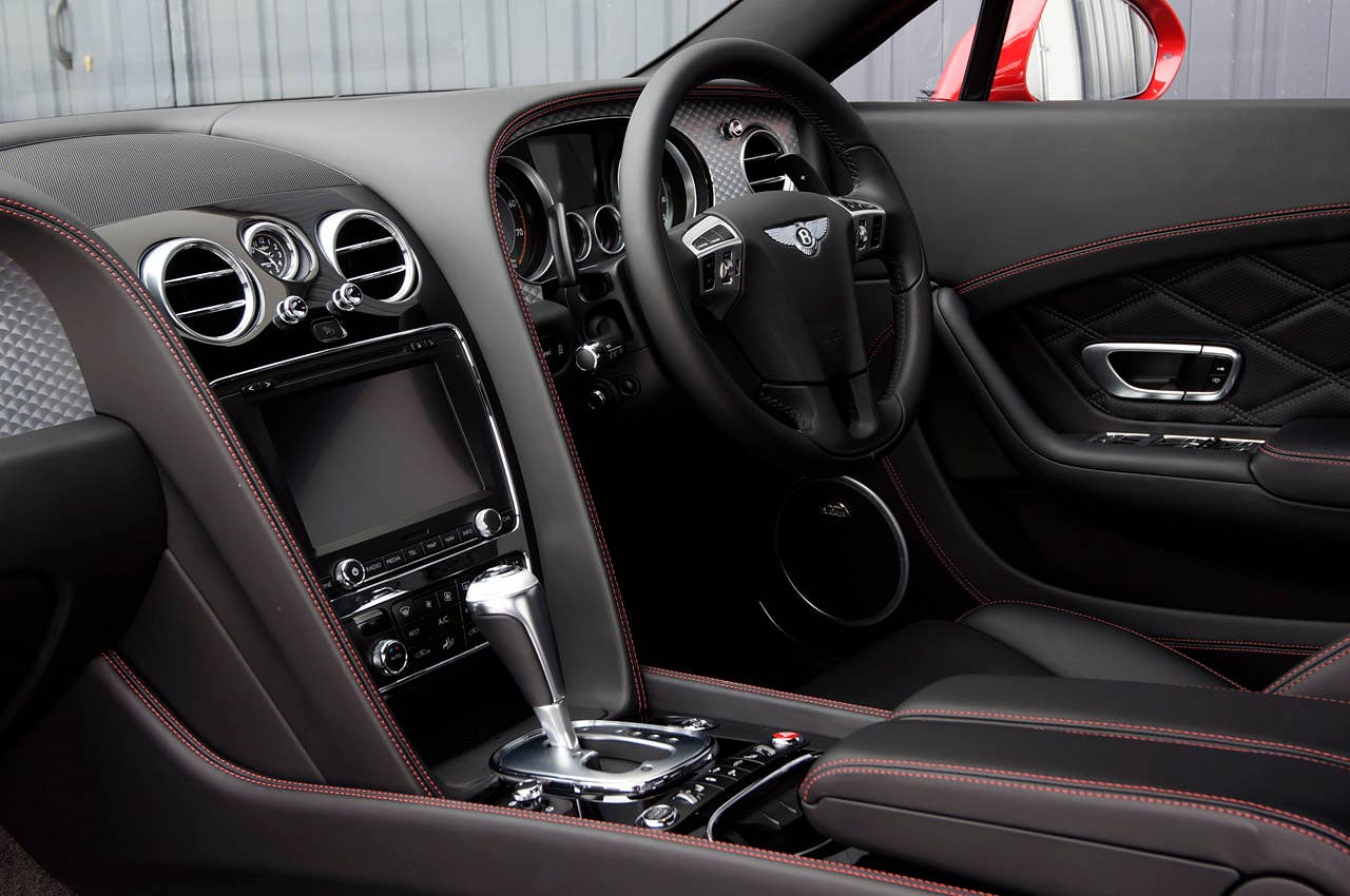 2013 Bentley Continental GT V8 interior