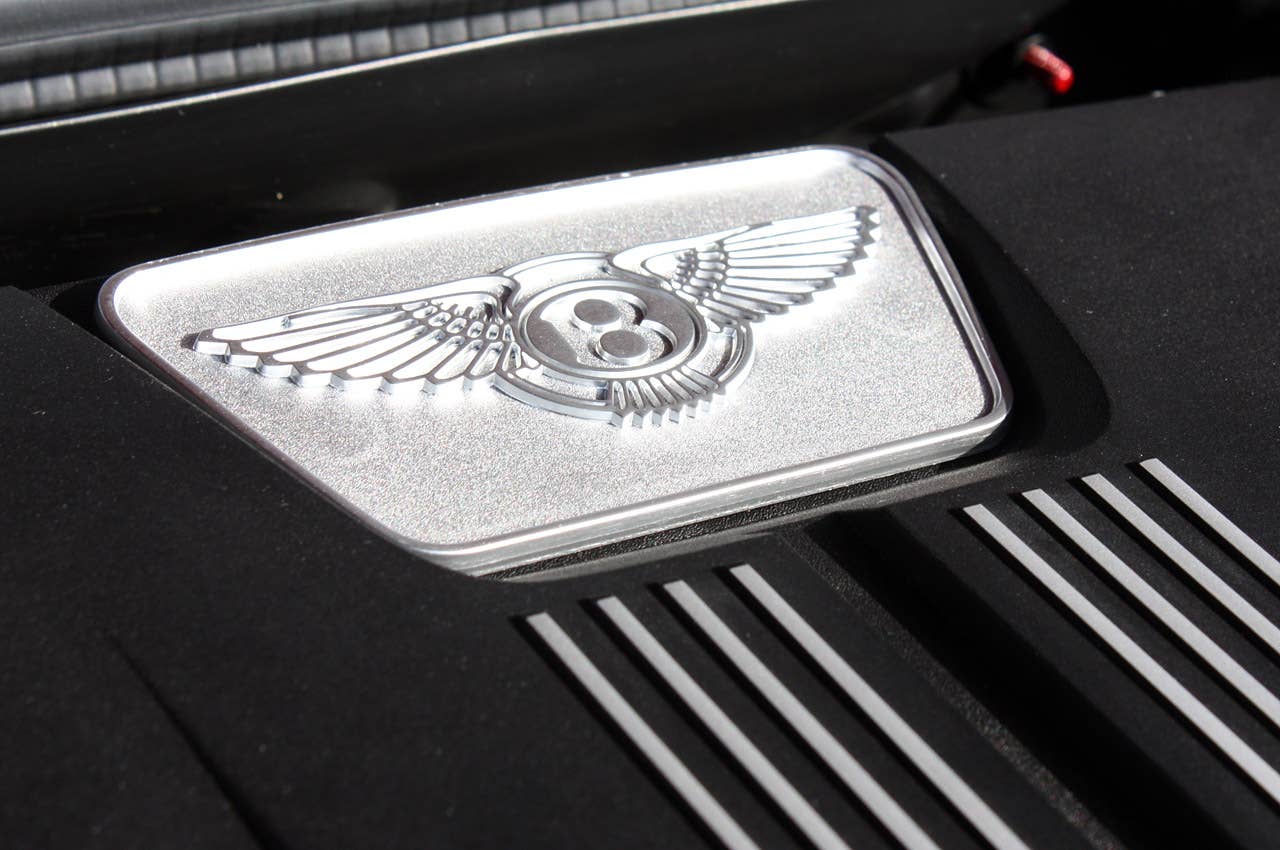 2013 Bentley Continental GT V8 engine detail